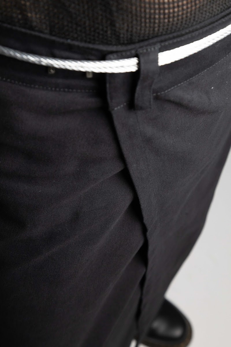 rrose waistband and silver cord